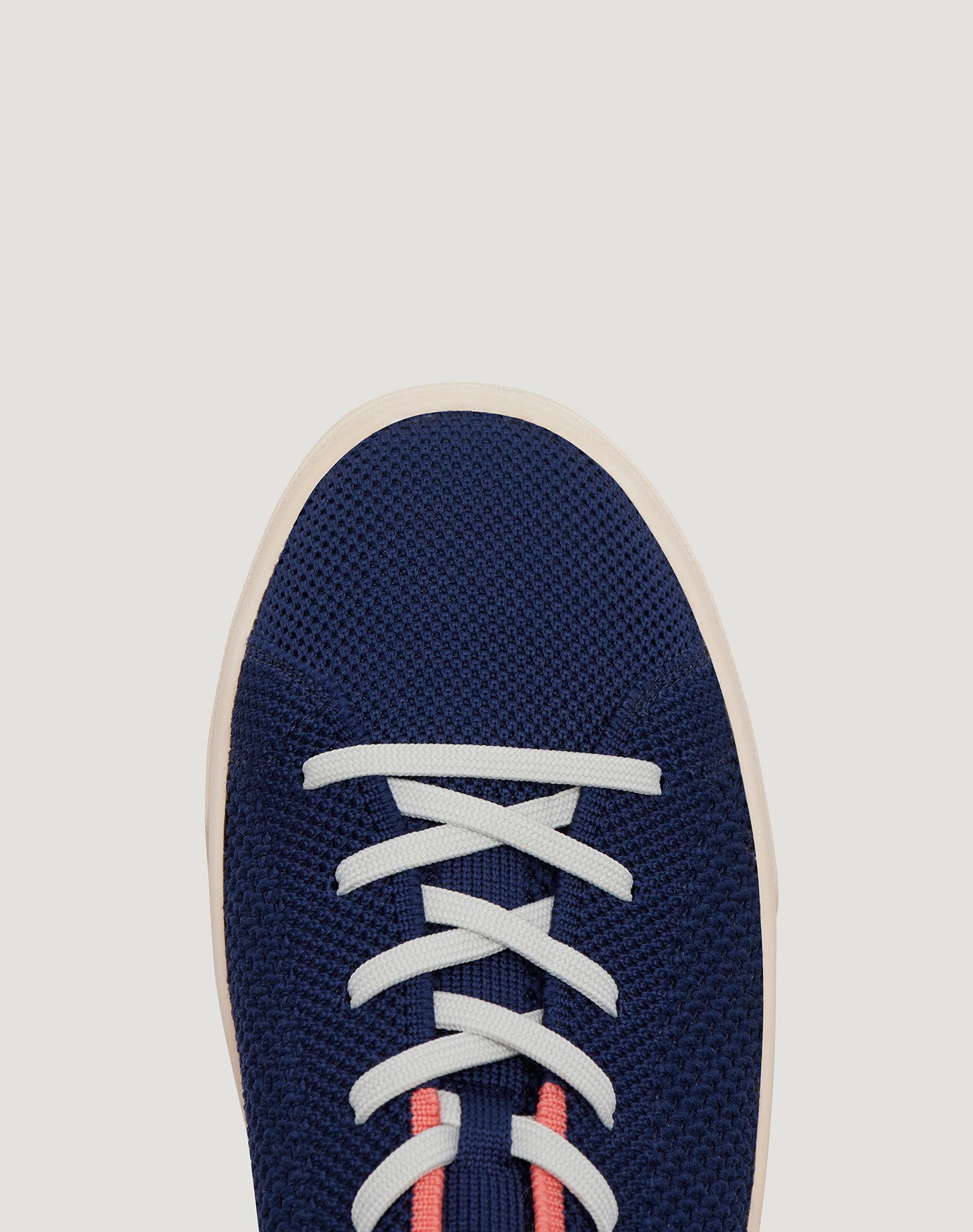 Infinity Deep Sea Coral - Navy Blue Knit Sneaker